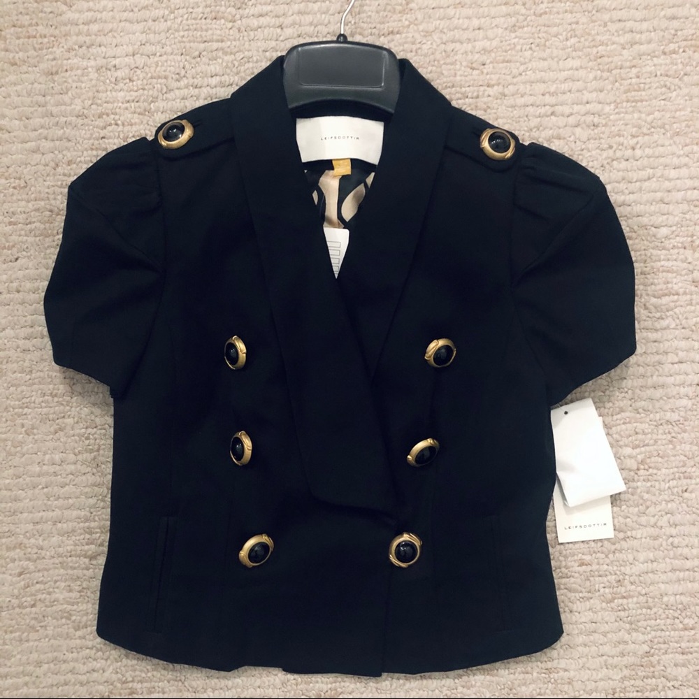 NWT✨ Anthropologie Leifsdottir Military Jacket